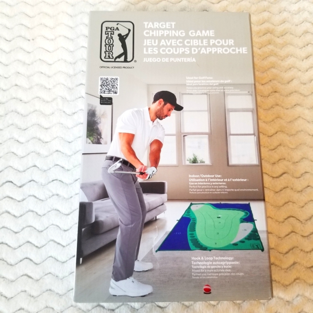 PGA Tour Indoor Golf Target Chipping Game NIB